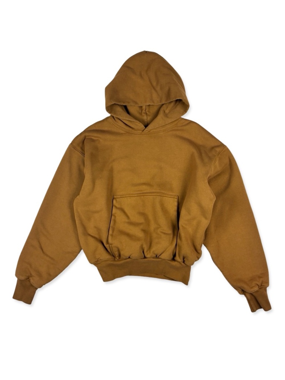 Yeezy x GAP YZY Double Layered Heavyweight Brown Hoodie
